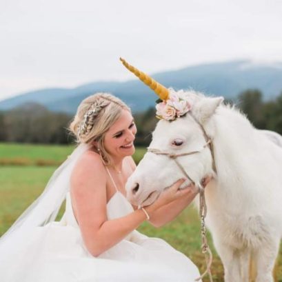 Layney and a unicorn