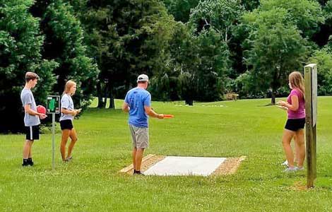 disc golf in Bedford Va