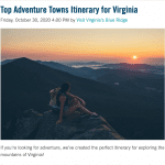 Top Adventure Towns Itinerary