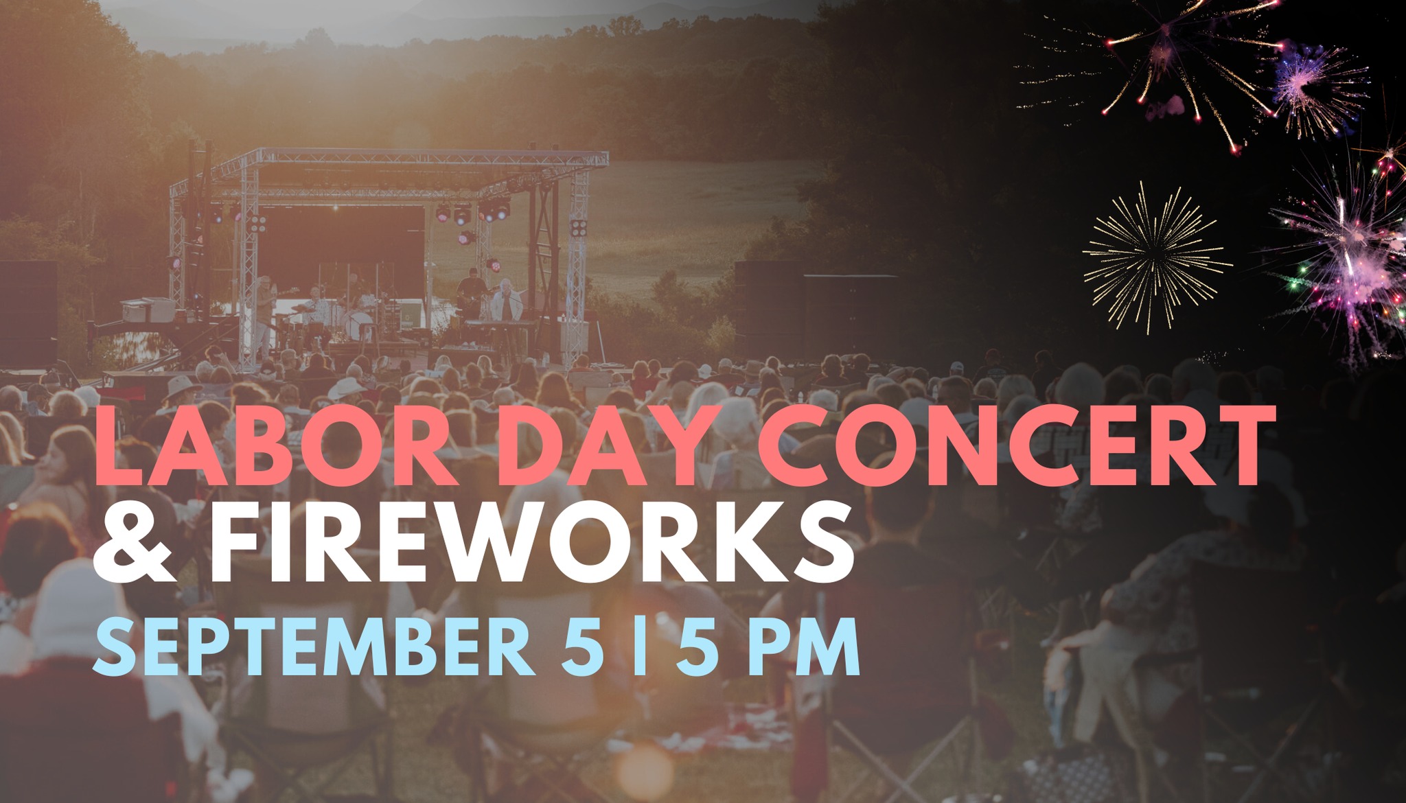 Labor Day Concert & Fireworks Destination Bedford