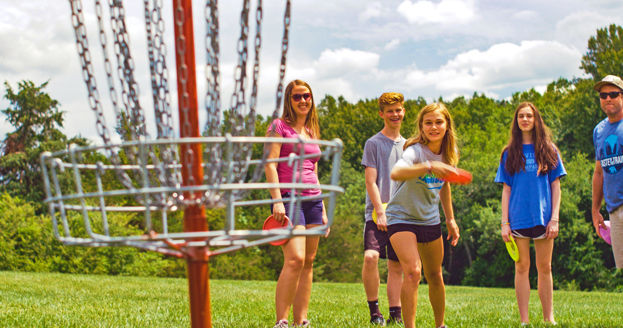 Disc golf courtesy of Sam Dean Photography