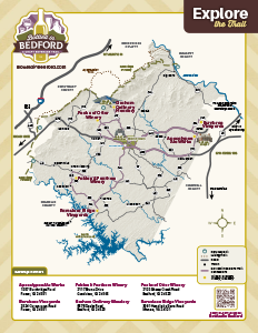 Bottled in Bedford map