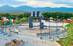 National D-Day Memorial in Bedford VA